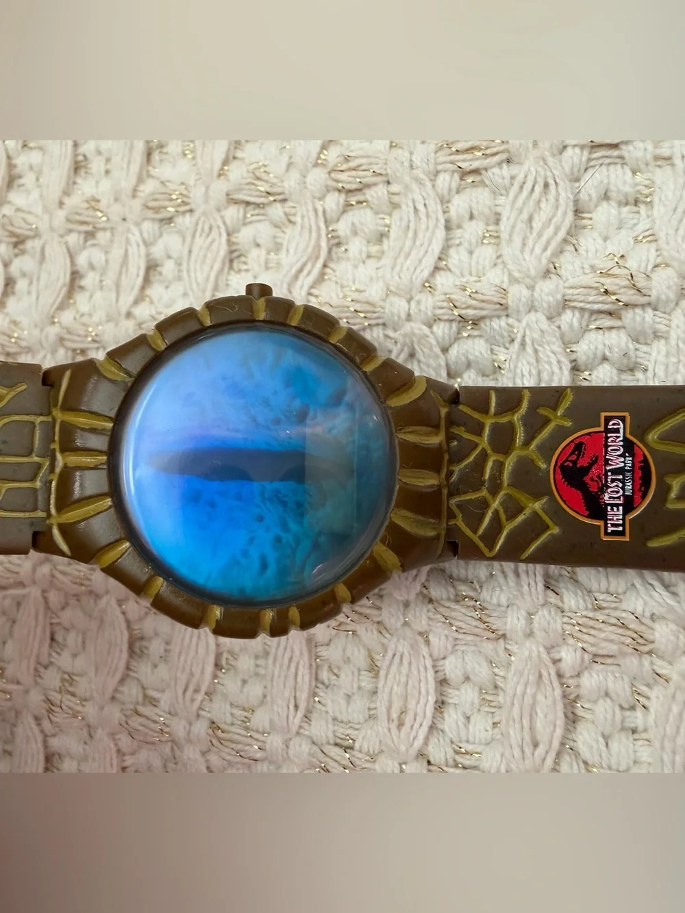 1997 Jurassic World Dino Eye Burger King Vintage Cosplay Watch Collectible RARE